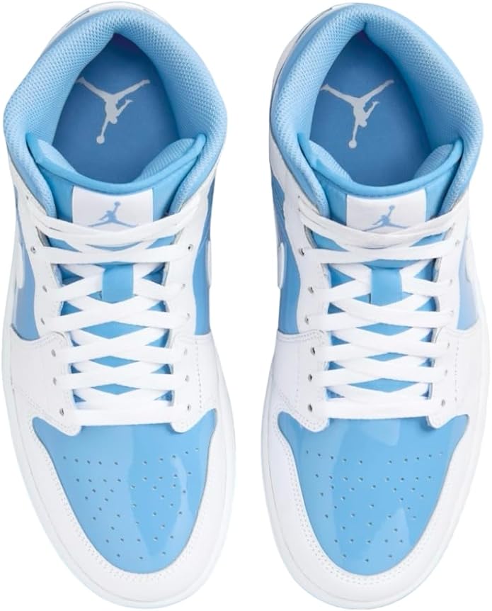 AIR JORDSAN 1 MID SE WHITE / LEGEND BLUE