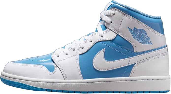 AIR JORDSAN 1 MID SE WHITE / LEGEND BLUE