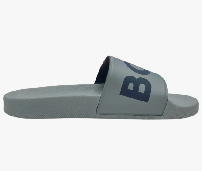 SANDALIAS BOSS GRIS c/ AZUL