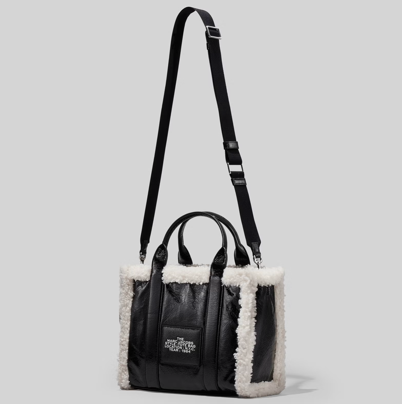 TOTE BAG CRINKLE LEATHER "MEDIUM" MARC JACOBS