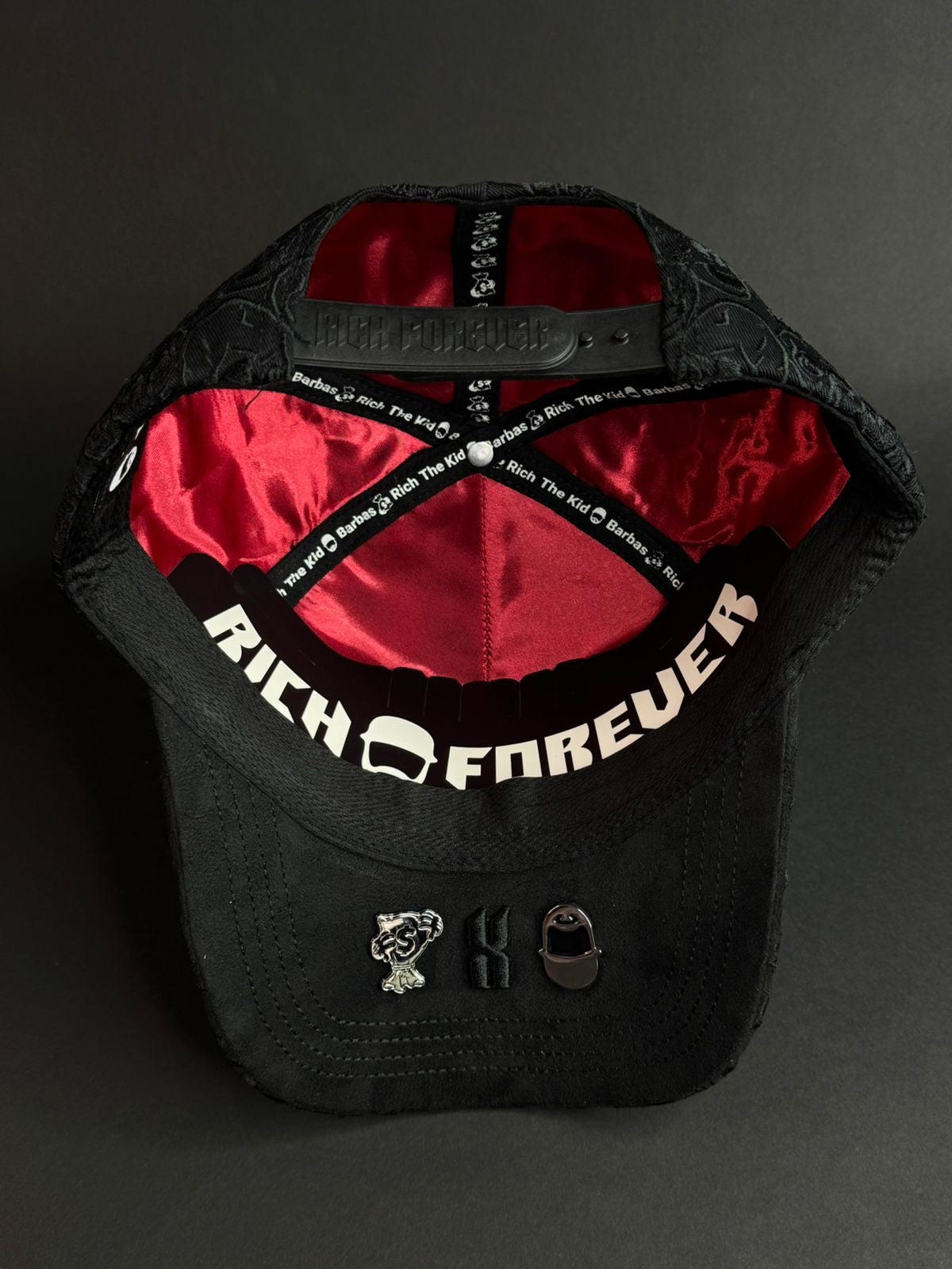 CHROME BLACK BARBAS HATS X RICH THE KID
