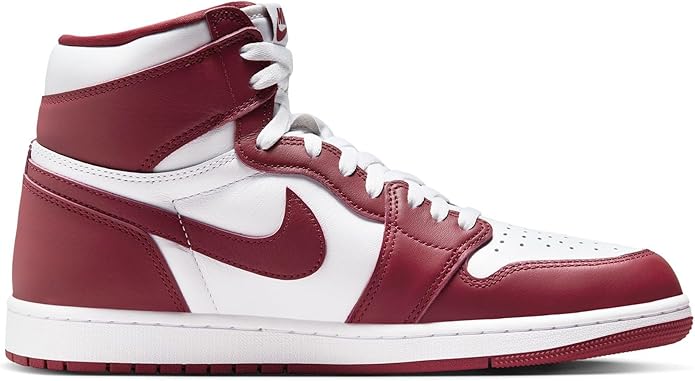 AIR JORDAN RETR 1 HIGH OG GS WHITE/ TEAM RED