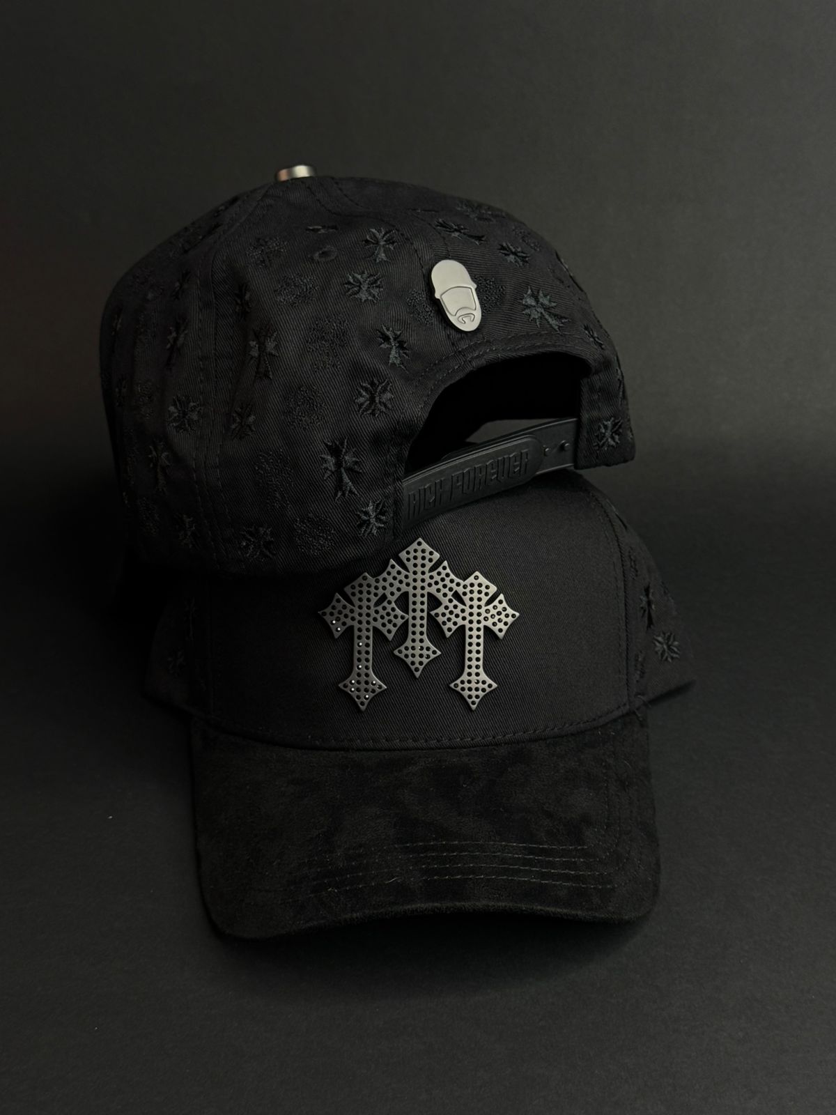 CHROME BLACK BARBAS HATS X RICH THE KID