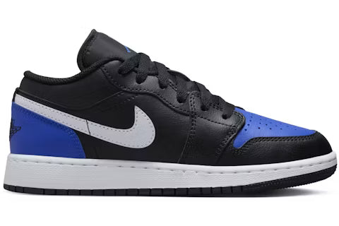 AIR JORDAN 1 LOW BLACK WHITE GAME ROYAL
