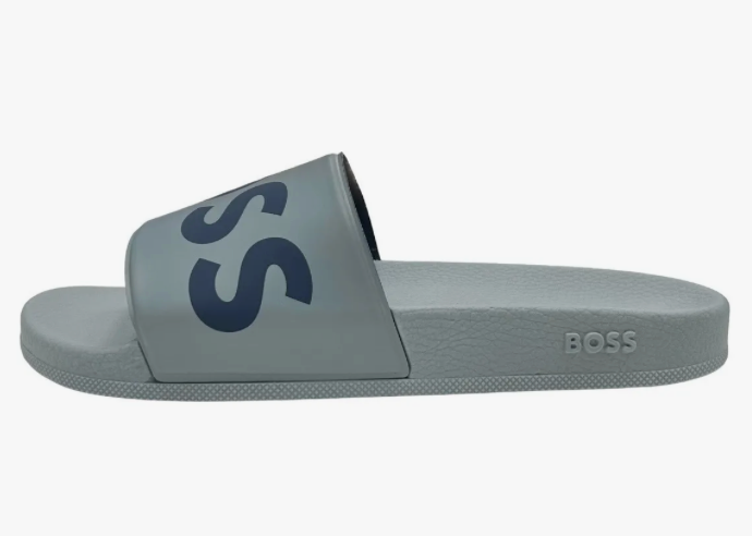 SANDALIAS BOSS GRIS c/ AZUL