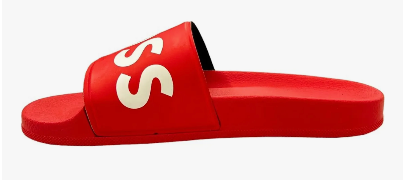 SANDALIAS BOSS ROJO c/ BLANCO