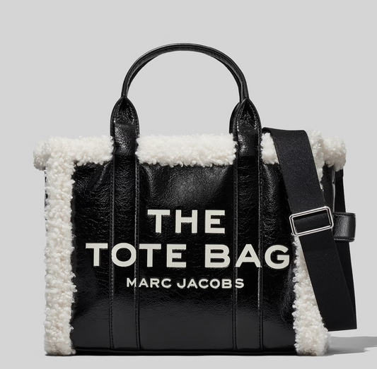 TOTE BAG CRINKLE LEATHER "MEDIUM" MARC JACOBS