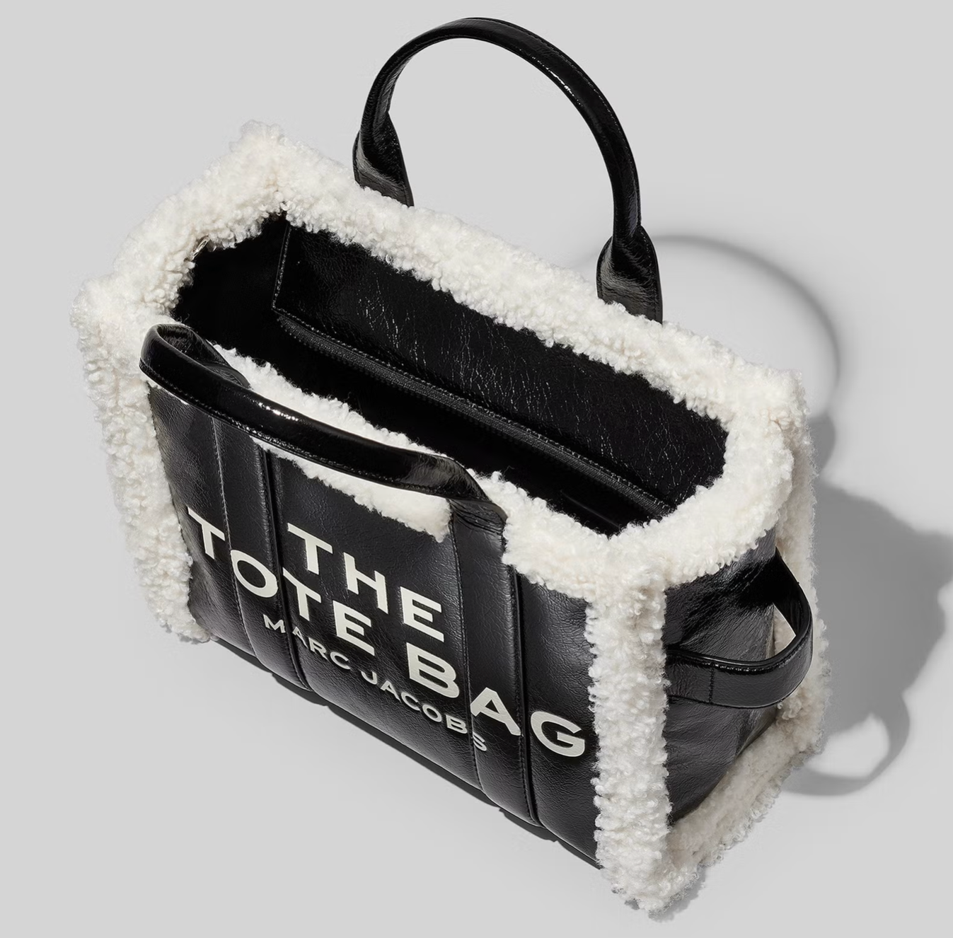 TOTE BAG CRINKLE LEATHER "MEDIUM" MARC JACOBS