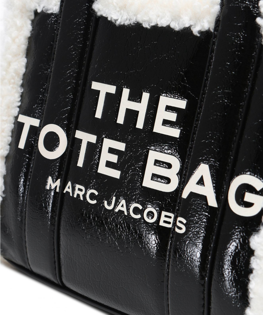TOTE BAG CRINKLE LEATHER "SMALL" MARC JACOBS
