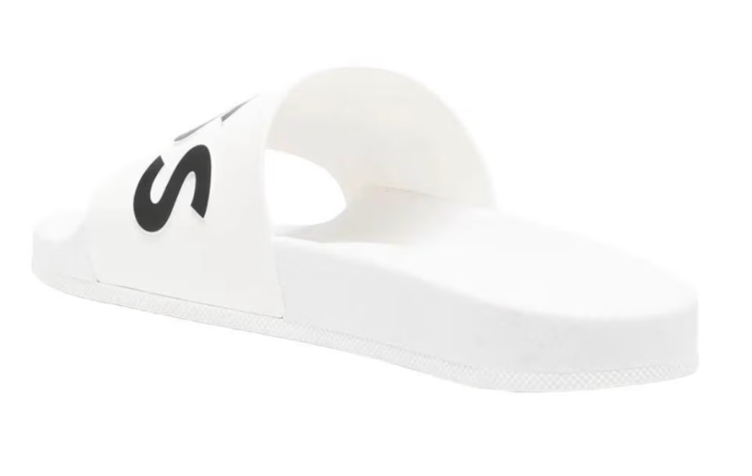 SANDALIA BOSS BLANCA c/ NEGRO