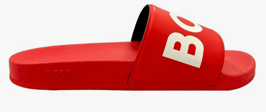 SANDALIAS BOSS ROJO c/ BLANCO