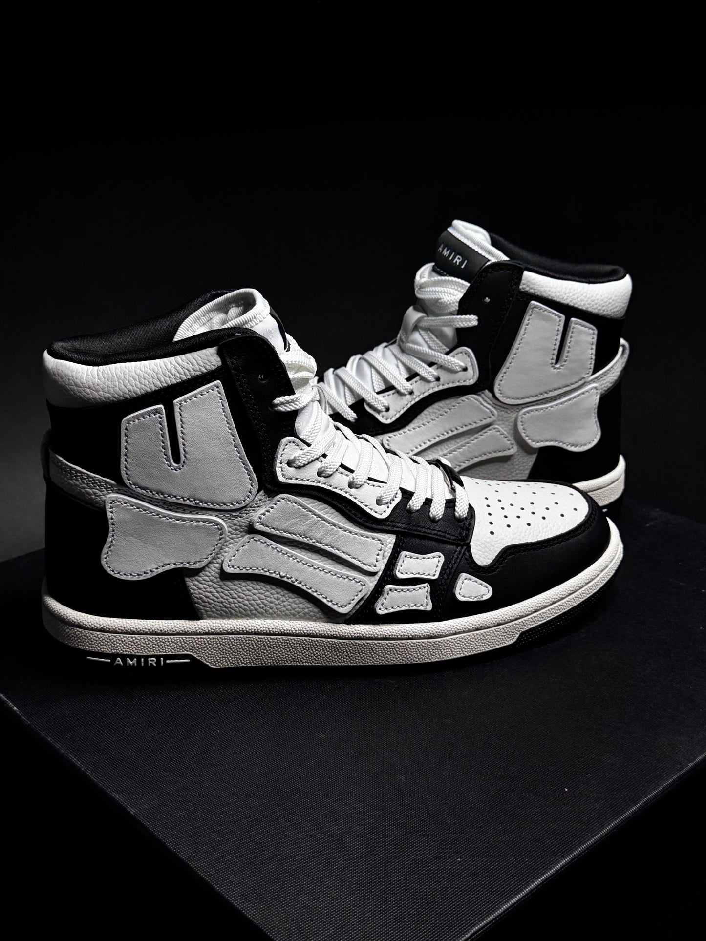 AMIRI SKELETON HIGH BLACK