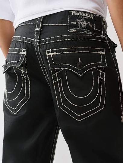 TRUE PANTALON COSTURAS BLANCAS